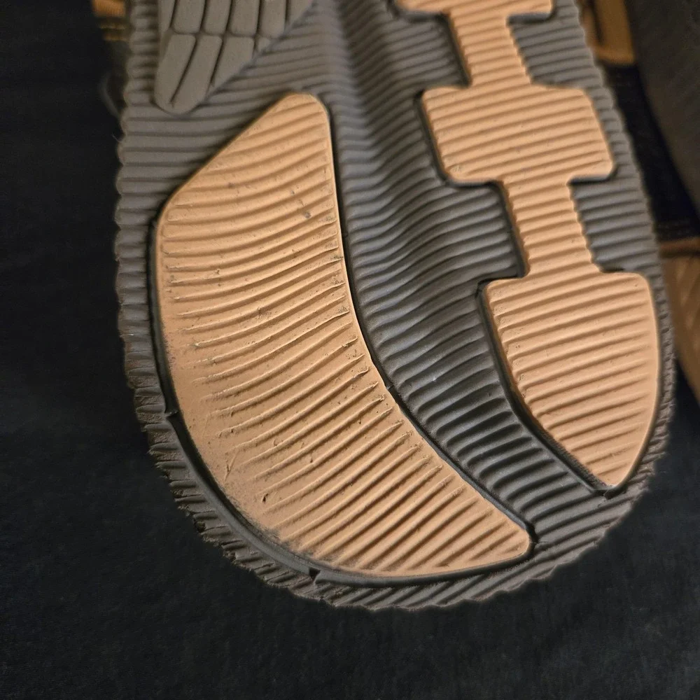 KUAiLU Sandals Mens Size 7 Brown Thong Adjustable Strap Casual Summer Comfort‎
